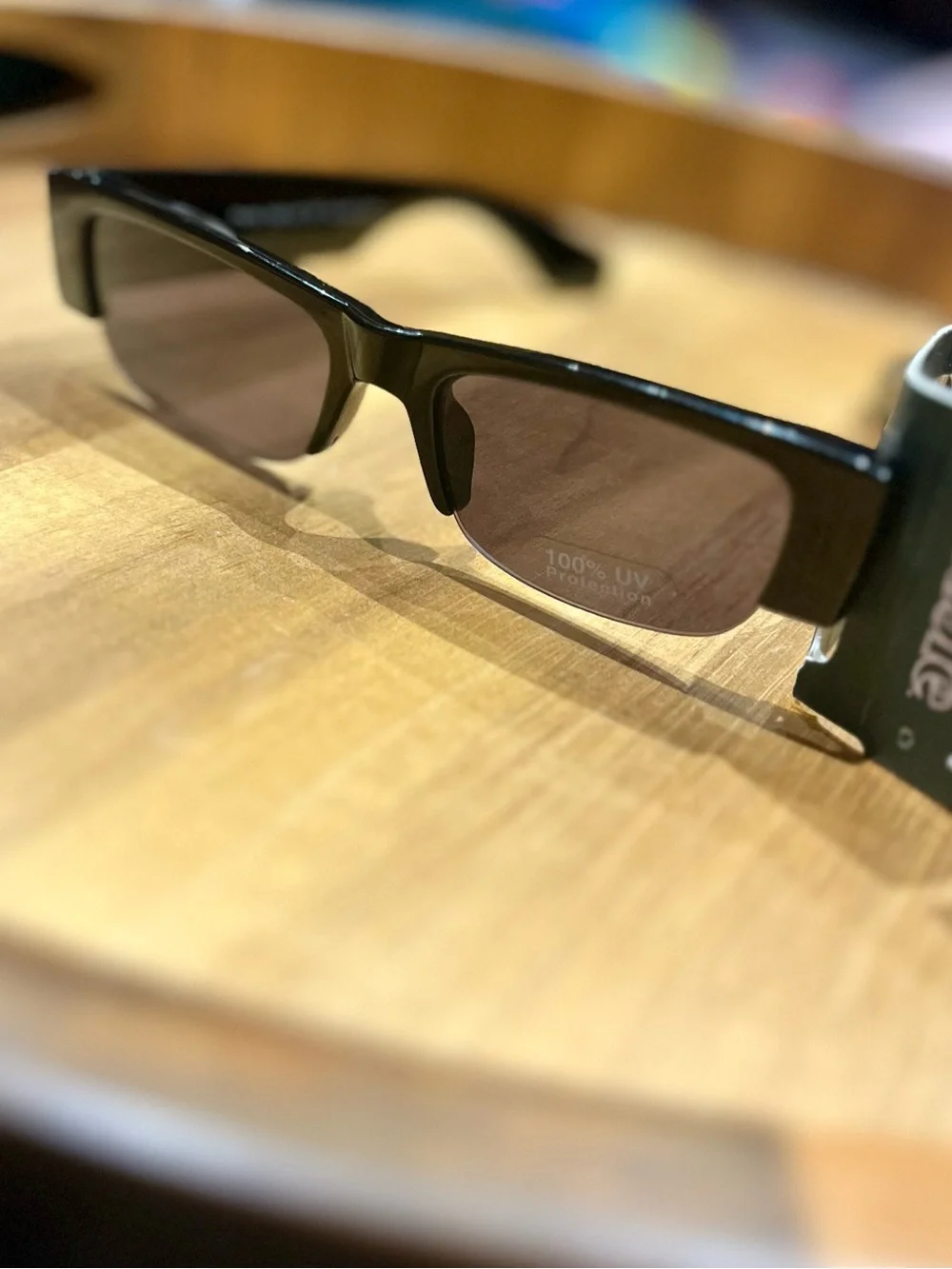 Wild Fable - Women's Thin Black Polarized Sunglasses with UV Protection